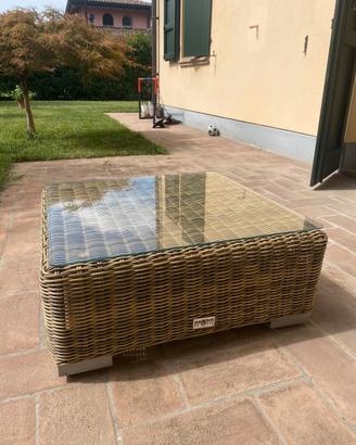 Mobile da giardino Maison du monde rattan e vetro