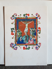4 Stampe Litografie del Vangelo Cristiano