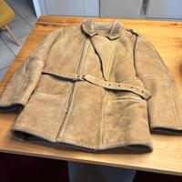 Giacca in vero Shearling uomo tg 50