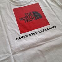 T-shirt The North Face originale, bianca, tg.M