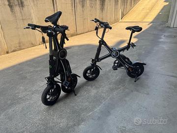 bicicletta elettrica pieghevole