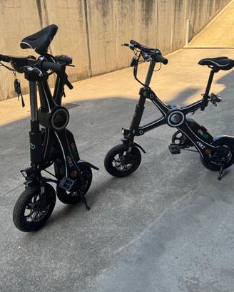 bicicletta elettrica pieghevole