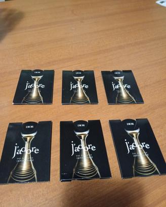 Profumo Dior  j'adore infinissime sei pezzi  3 m