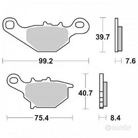 Pastiglie freno Suzuki TR Street Marig