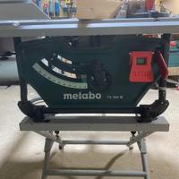 Banco sega Metabo TS 254 con accessori