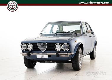 Alfa Romeo Alfetta 1.8 * BLU PERVINCA * ASI * 3950