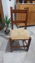 Sedie in legno