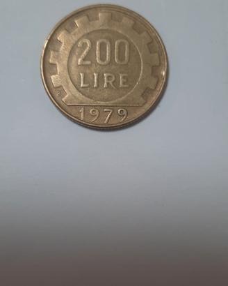 Moneta 200 lire 1979