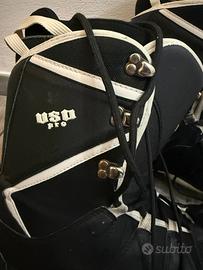 Scarponi da snowboard, taglia 45