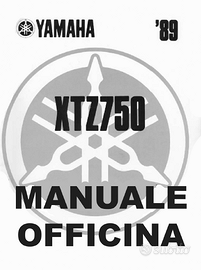 Manuale Officina Yamaha Super Tenerè 750 1989 1998