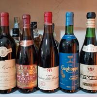 Bottiglie di vino da collezione