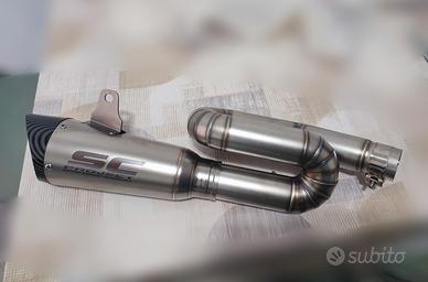 Scarico Triumph street triple