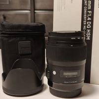 SIGMA ART 35mm CANON
