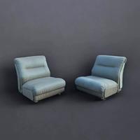 Design Coppia di poltrone modulari anni ‘70