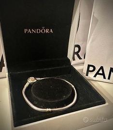 Bracciale Pandora oro e argento