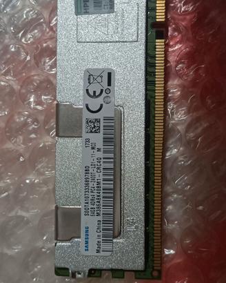 64 GB Samsung DDR4 RAM 2400 MHz ECC DIMM memoria