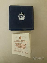 Medaglia argento San Marino