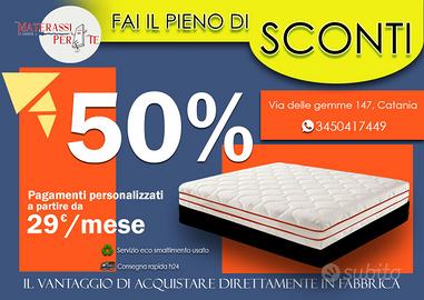 materassi NUOVI diversi modelli