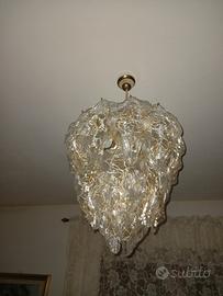 Lampadario vetro di Murano