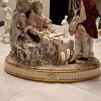 porcellana meissen gruppo 1700
