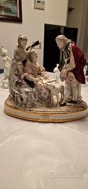 porcellana meissen gruppo 1700