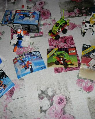 Lego lotto Space Spazio Vintage, completi 1980s