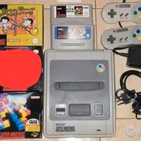 Console Super NES Nintendo PAL