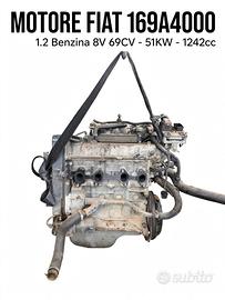 Motore Fiat 169A4000 1.2 benzina 8V 69 cv 91.000km