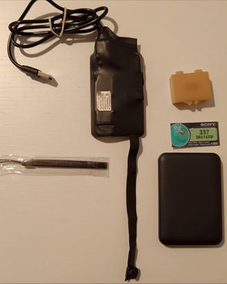 kit auricolare GSM con Micro camera a bottone