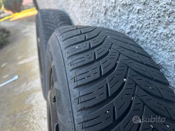 N. 6 Cerchi in ferro R14 + N. 2 gomme 165/70  4 st