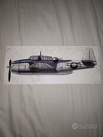 Aereo Kit TBF/TBM-1C Avenger Hobby 2000 1/48