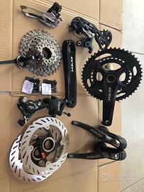 Gruppo gravel shimano grx 810 2x11