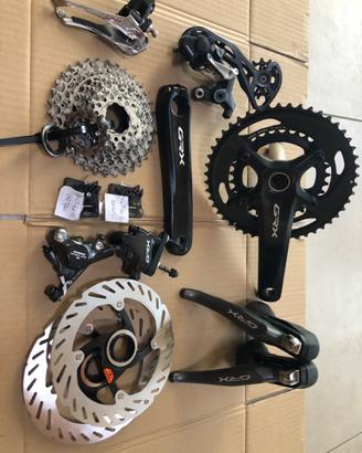 Gruppo gravel shimano grx 810 2x11