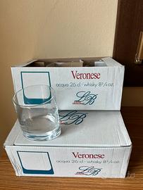 Set 12 bicchieri acqua/liquore Bormioli