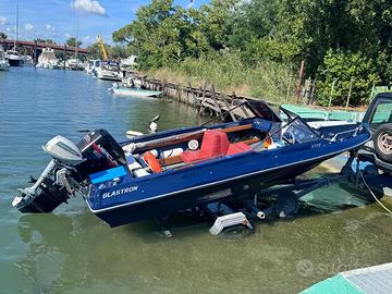 Barca motoscafo glastron