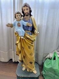 statua san giuseppe antica 