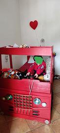 Letto 90x200 Camion dei Pompieri