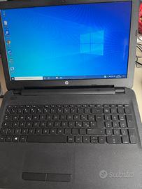 Notebook HP 250 G4 office installato e programmi