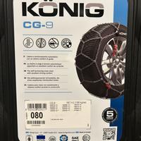 KONIG CG-9 080 NUOVE MAI USATE 9mm Autotensionanti