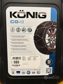 KONIG CG-9 080 NUOVE MAI USATE 9mm Autotensionanti