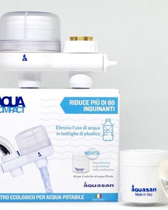 Filtro Rubinetto Anticalcare con 2 Cartucce