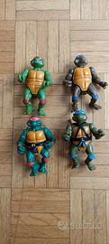Lotto 4 Tartarughe Ninja TMNT Vintage 1988