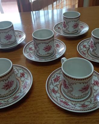 Tazzine da caffè da 6 in porcellana Bavaria