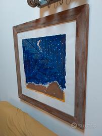 schifano serigrafia materica numerata