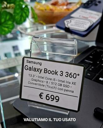 Samsung galaxy book 3 360 512gb/8