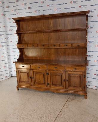Credenza Rustica con piattaia