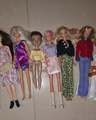 Lotto bambole barbie 