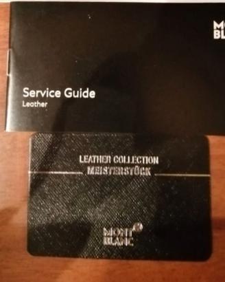 Libretto|service guide montblanc