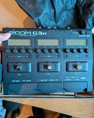 Pedaliera multieffetto Zoom G3n