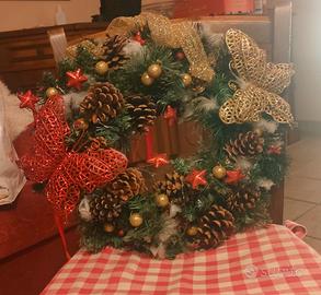 Ghirlanda Natalizia artigianale 